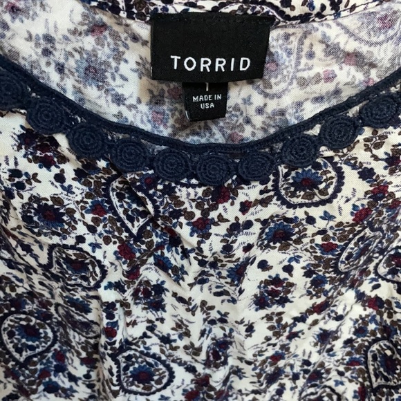 TORRID Paisley Tank Top - Picture 2 of 4